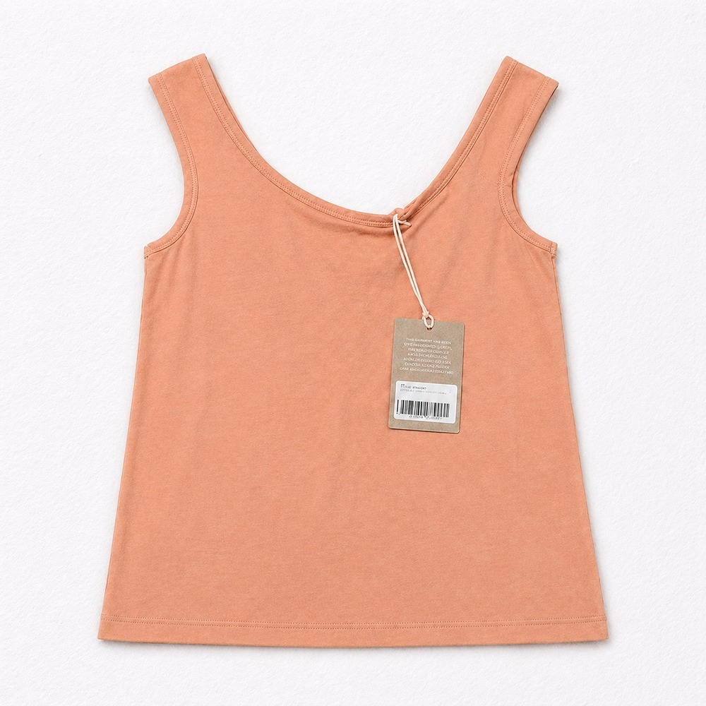 Everlane Womens Peach Tank Top Sleeveless Blouse Small Shirt NWT Casual Basic